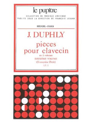 Duphly. Pieces pour clavecin 2eme volume.