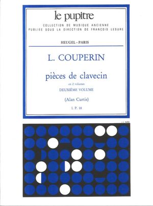 Couperin, L. Pieces de clavecin Vol.2