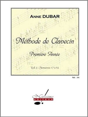 Dubar. Methode de clavecin vol. 2