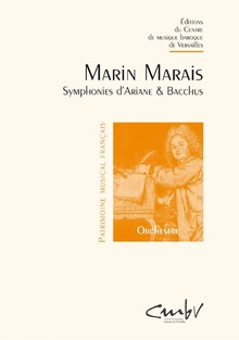 Marais, M. Symphonies d´Ariane & Bacchus (PA)