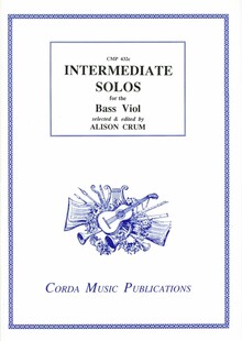 Crum. Intermediate solos. Bass viol